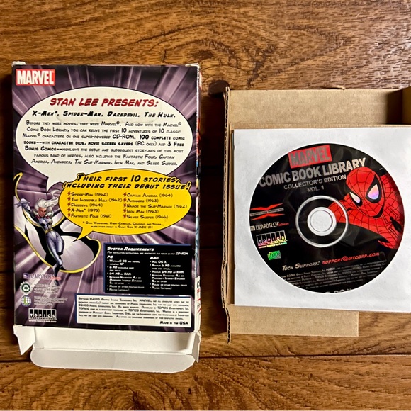 Marvel Comic Book Library • 2003 • CD-ROM • 100 Marvel Comics in Digital Format - Picture 8 of 11